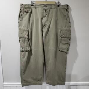 Vintage Polo Ralph Lauren Cargo Pants 46Bx30 Military Utility Skater Baggy Loose